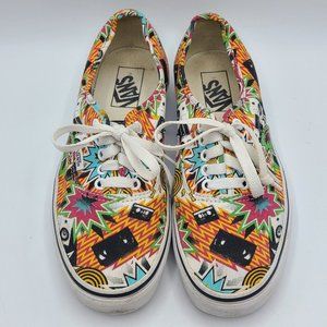 Vans Authentic 80’s Boombox Mixtape Retro Cassette City Skate Shoes Sz M 7 W 8.5